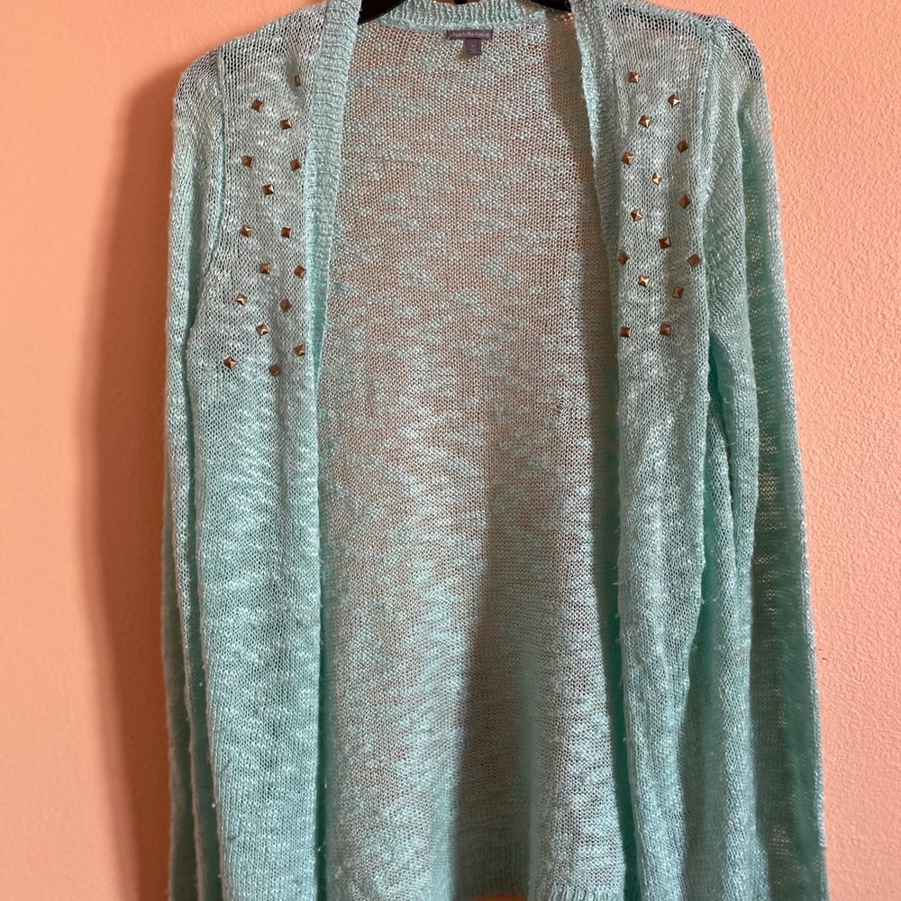 Jeweled Turquoise Cardigan